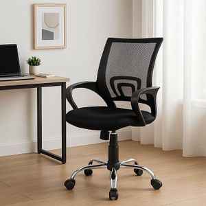 Chaise de bureau simple avec roue