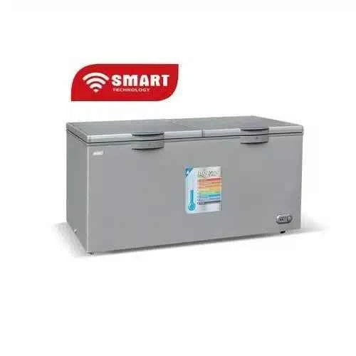 Congélateur Smart Technology Horizontal 2 Portes 500L Gris STCC-550