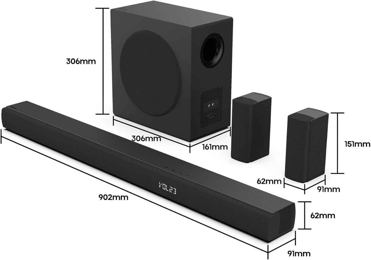 BARRE DE SON HISENSE 540w HS51005.1