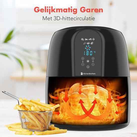 AIR FRYERS DECAKILA A AIR DIGITAL 2PIECES 4,5L NOIRE