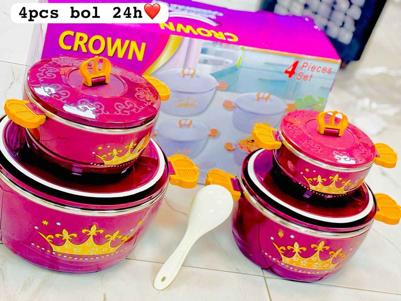 Bols 24h 4 Pcs