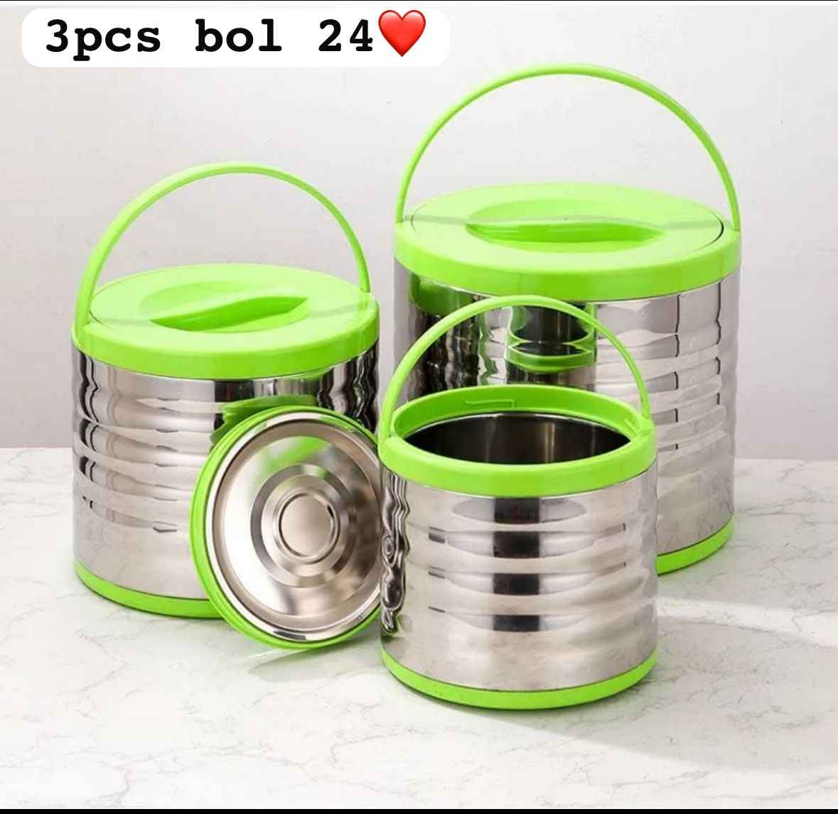 Bols 24h 3pcs