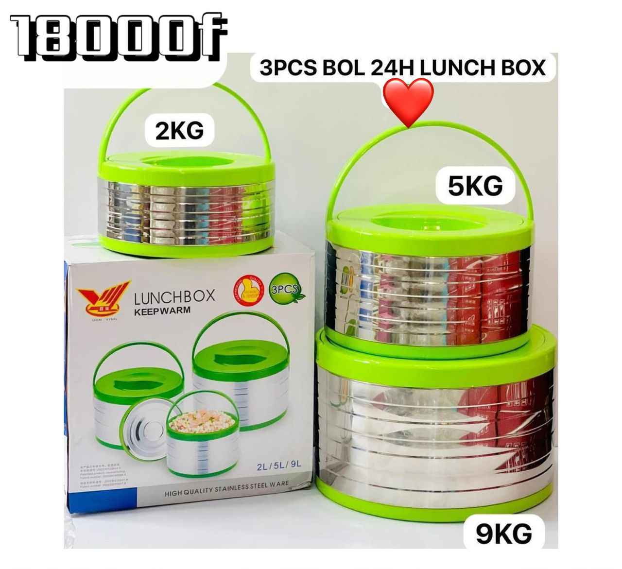 Bols 24h 3pcs