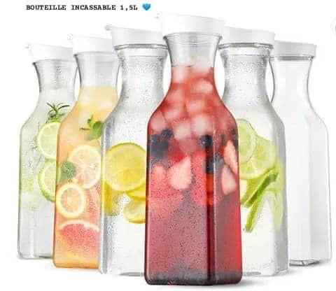 Bouteille incassable  1,5ltre