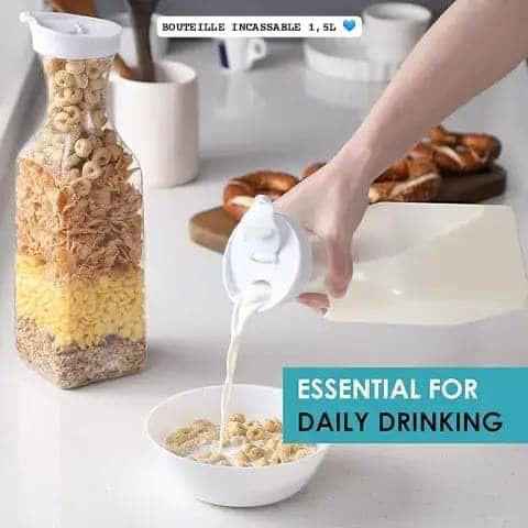 Bouteille incassable  1,5ltre