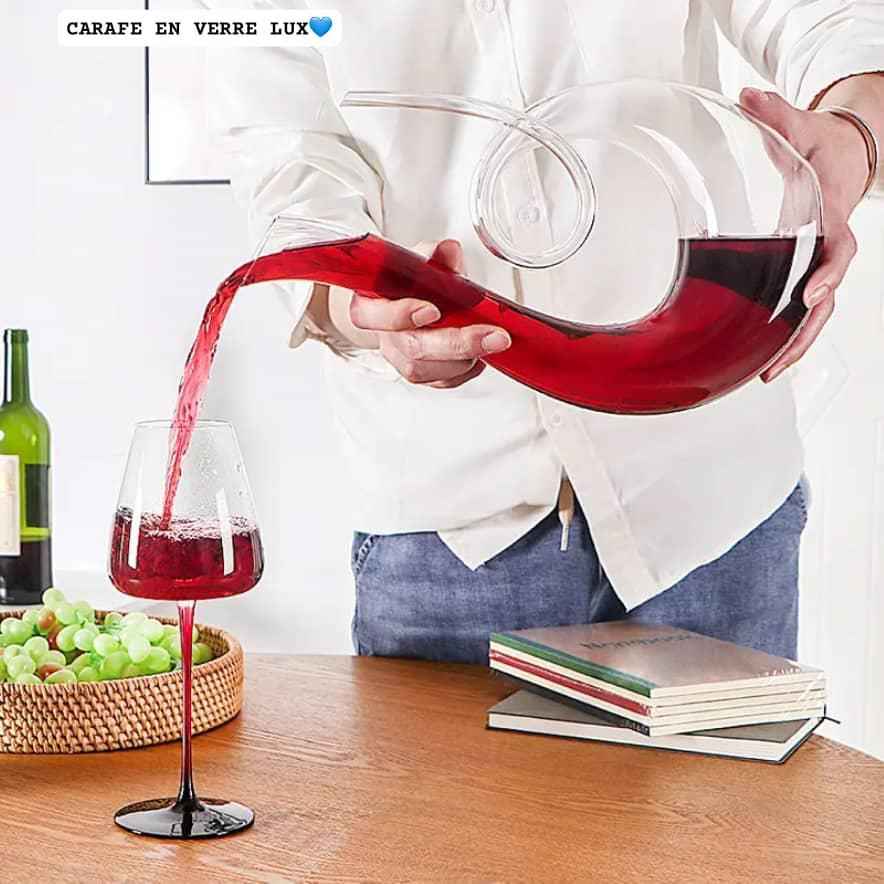 Carafe en verre lux