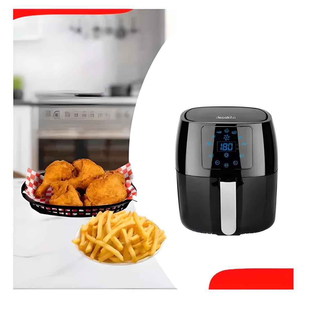 AIR FRYERS DECAKILA A AIR DIGITAL 2PIECES 4,5L NOIRE