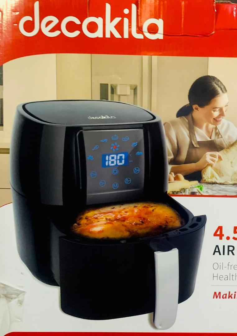 AIR FRYERS DECAKILA A AIR DIGITAL 2PIECES 4,5L NOIRE