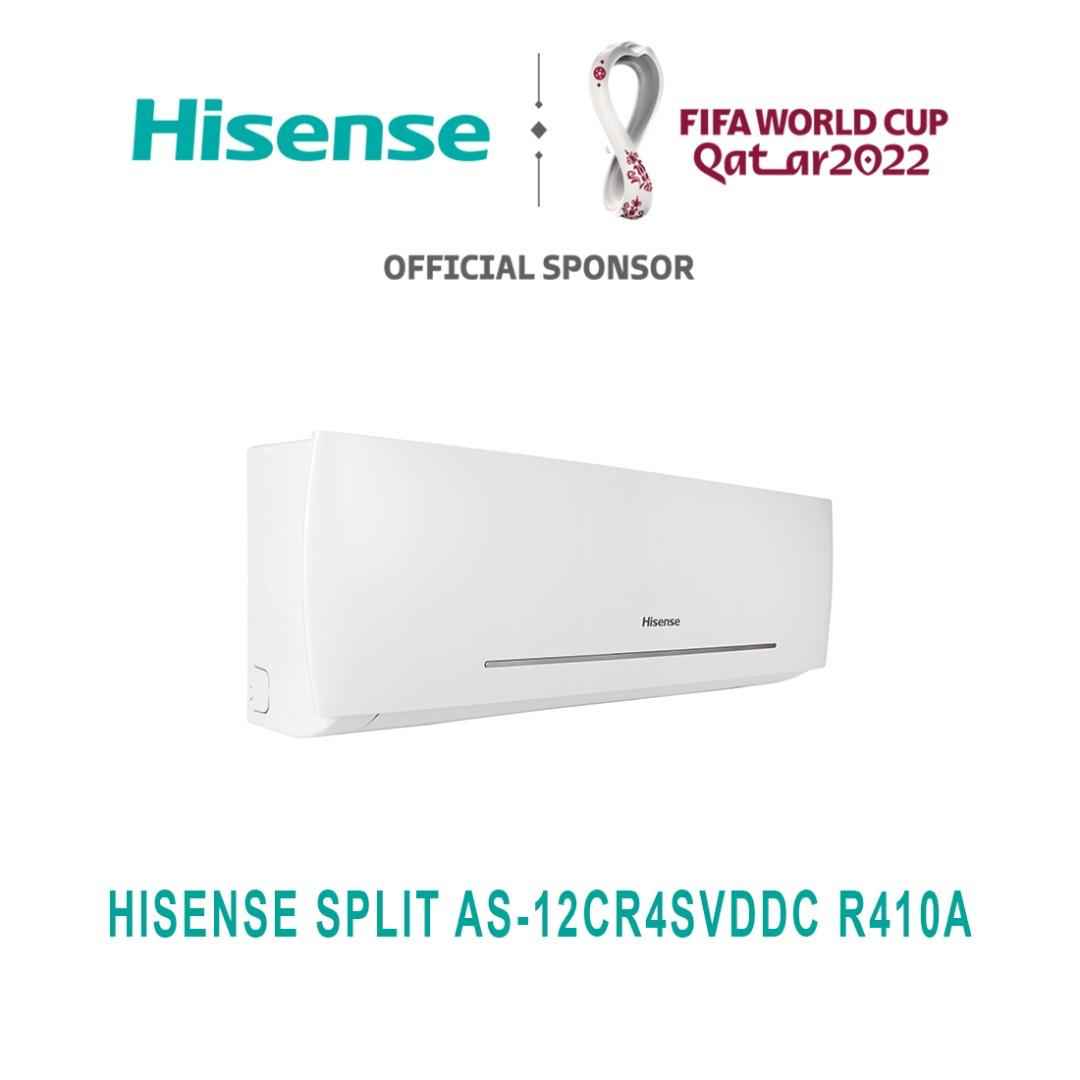 SPLIT HISENSE 12000BTU 1.5CV GAZ 410 AS12CR4SVDDC