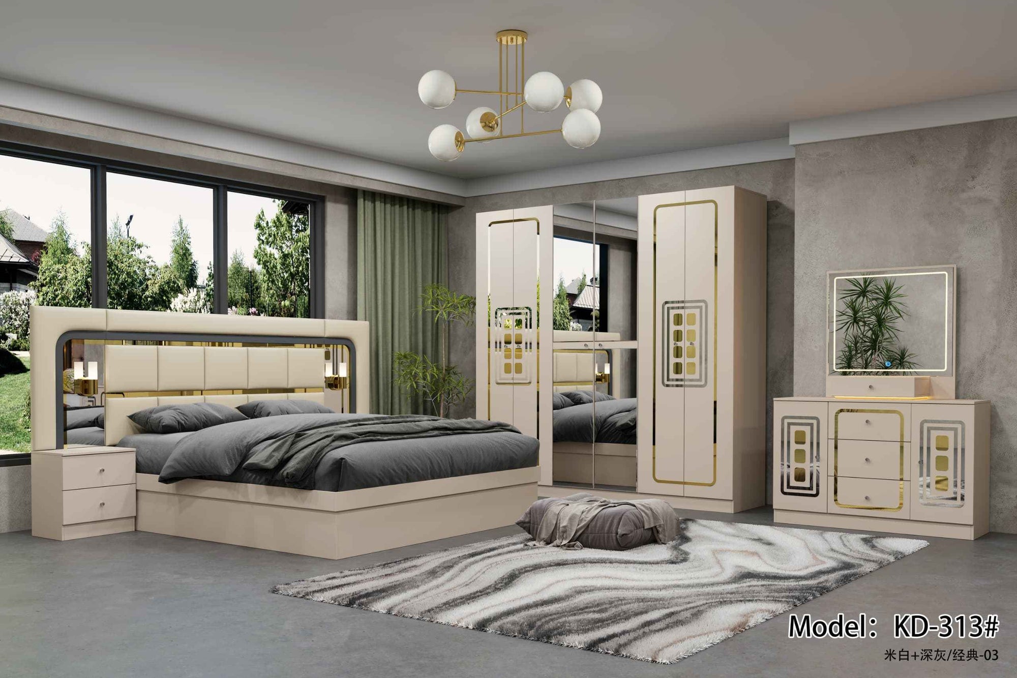 Chambre à coucher simple