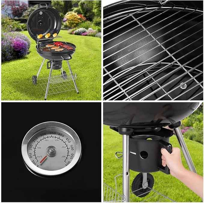 Barbecue au charbon de bois